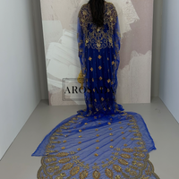 READY TO BE SHIPPED Lace Sapphire (Royal Bleu)- Bridal Dirac (TAILORED)