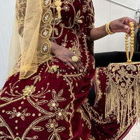 (PRE-ORDER) Faduma Majestic (Burgundy) -Velvet Collection II