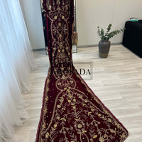 (PRE-ORDER) Faduma Majestic (Burgundy) -Velvet Collection II