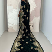 Ready to be shipped /Nihal Magnificent (Emereld green)-Velvet Collection I (TAILORED)