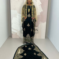 Ready to be shipped /Nihal Magnificent (Emereld green)-Velvet Collection I (TAILORED)