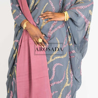 Grey & Pink Shimmer(TAILORED)