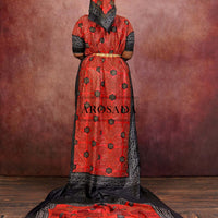 Red Shaash Set with stones (PRE-ORDER)