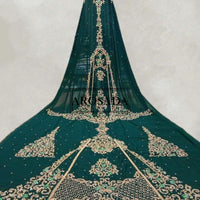 READY TO BE SHIPPED-Opulent Ubax -Chiffon Bridal Dirac(tailored)