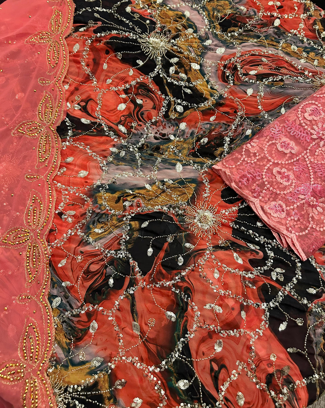 LIMITED EDITION (chiffon shimmer)                                       Coral Pink