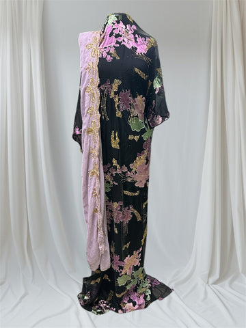 LIMITED EDITION(silk harir)                     Royal Lime-Pink
