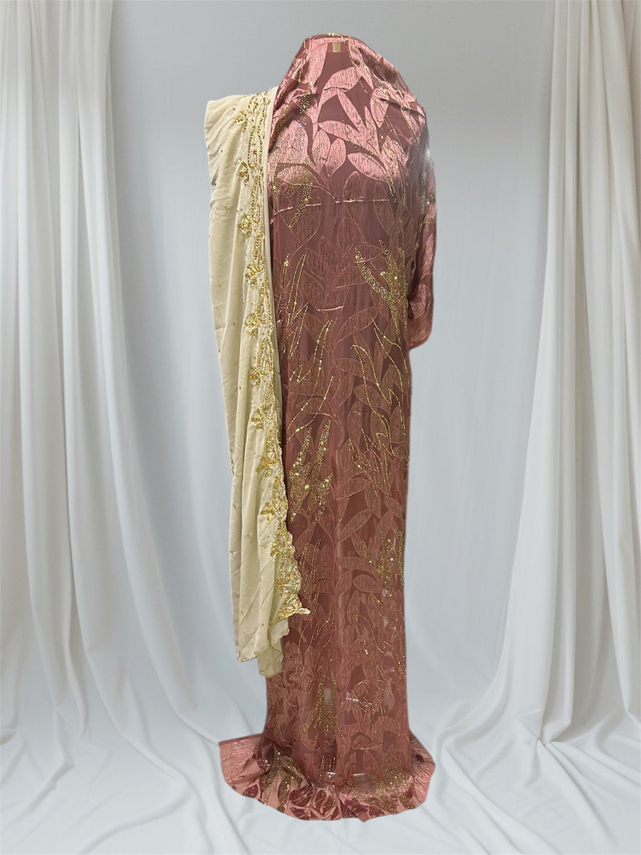 LIMITED EDITION (silk harir)                   Thulian Pink