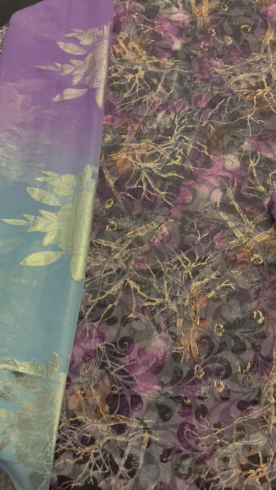 LIMITED EDITION (Maqbal-Silk)            Amethyst Purple